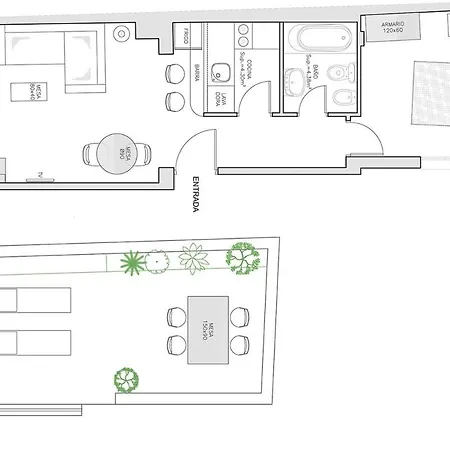 Veoapartment Triana Terrace Apartamento